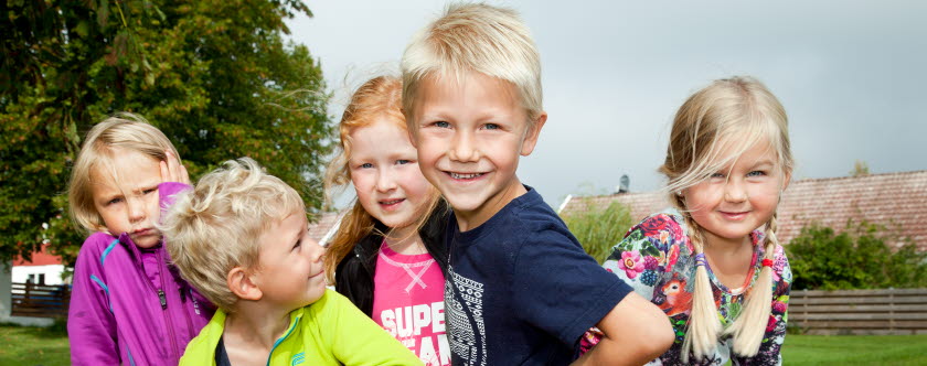 Barn i en av Svedalas förskolor.